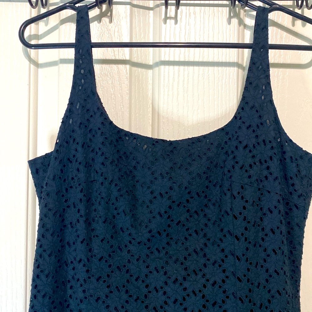 Gap Navy blue Eyelets dress size 8 - Picture 3 of 11